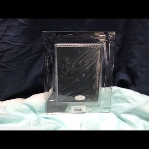 NIB BLOCK 24% lead crystal picture frame 5x7